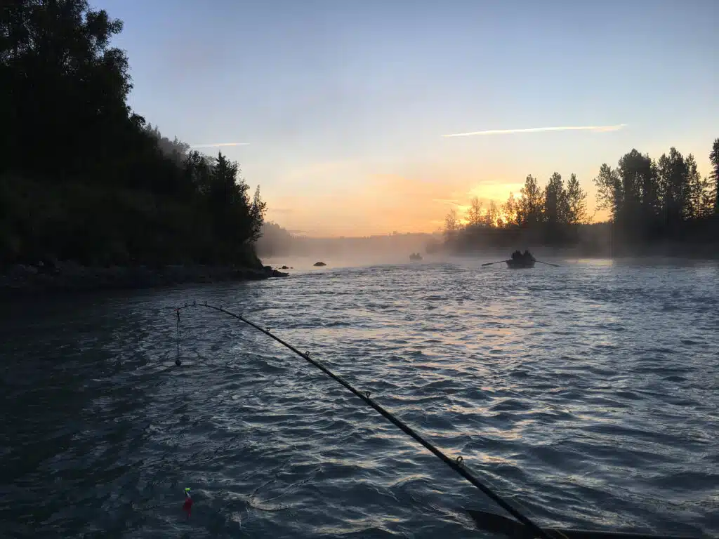 Kasilof River King Fishing Trips with Drifters Lodge